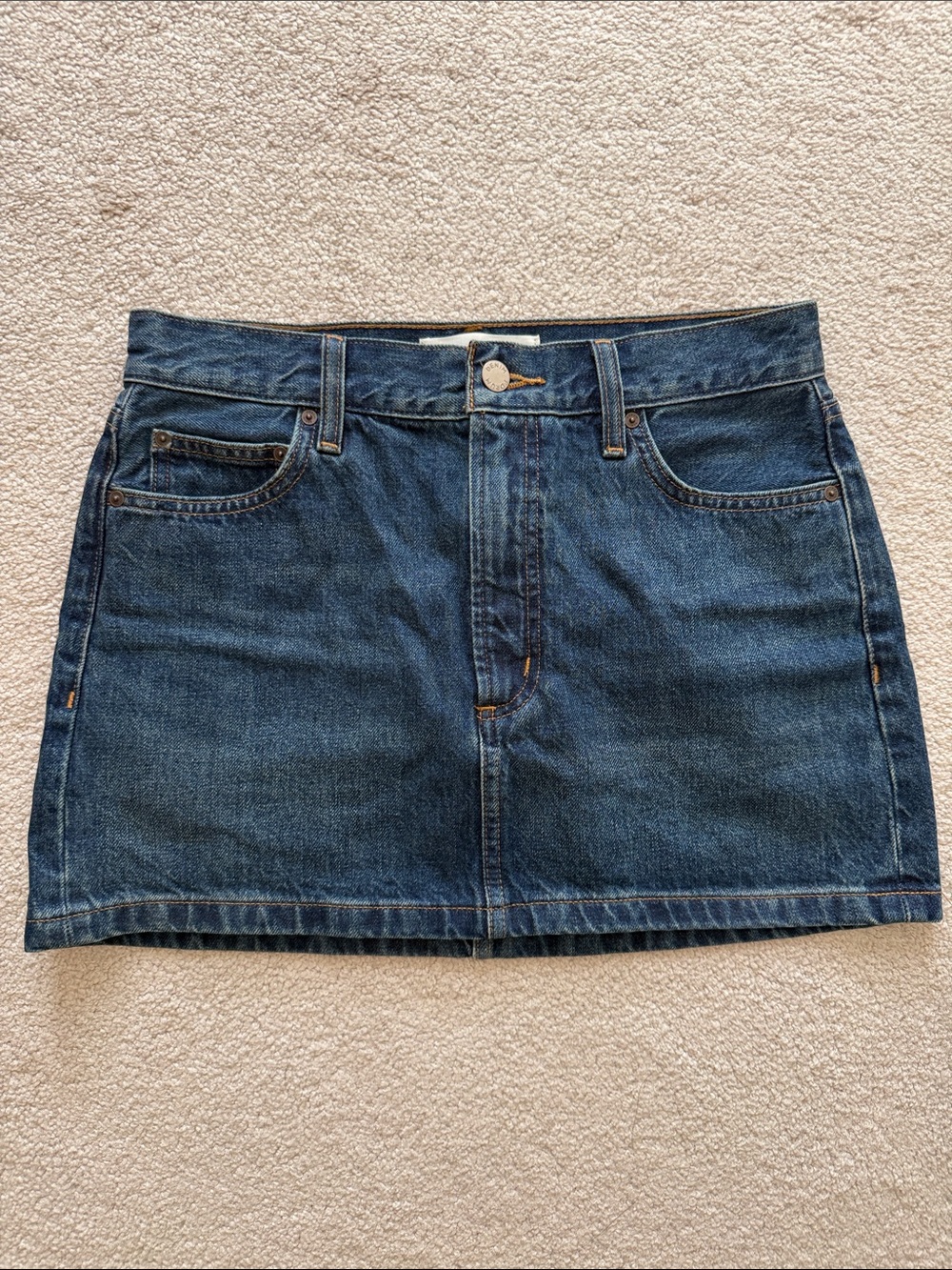 Denim Forum Denim Mini Skirt